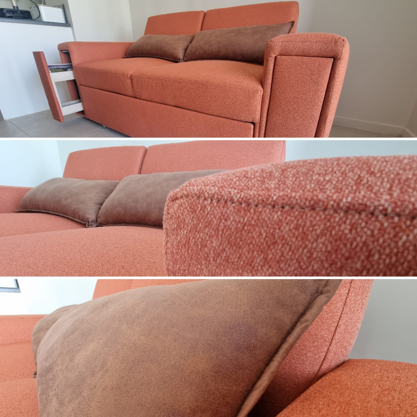 Customer photo review of Sofá cama Vienna