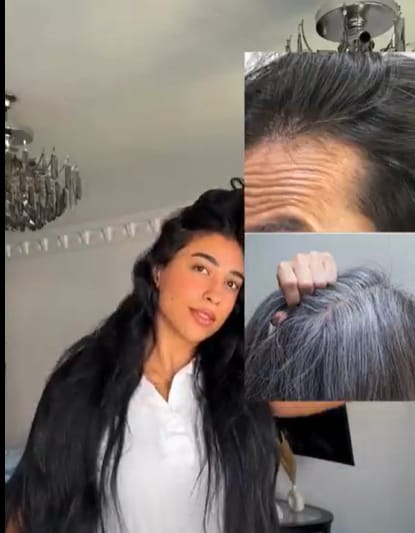 Customer photo review of Veda Natural Hair Colours
