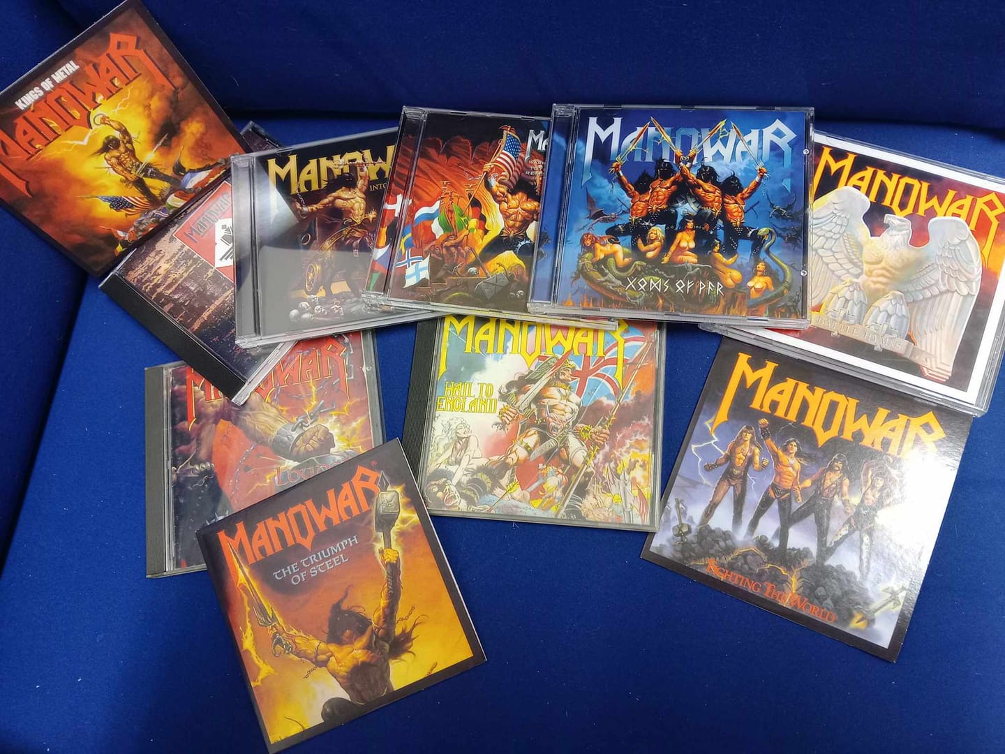 Customer photo review of Manowar CD Gods Of War