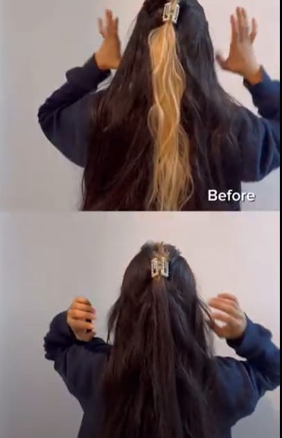Customer photo review of Veda Natural Hair Colours