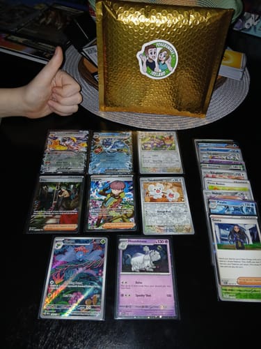 undefined review of Pokemon TCG - 5 random V cards and 3 mystery cards image 1 out of 1