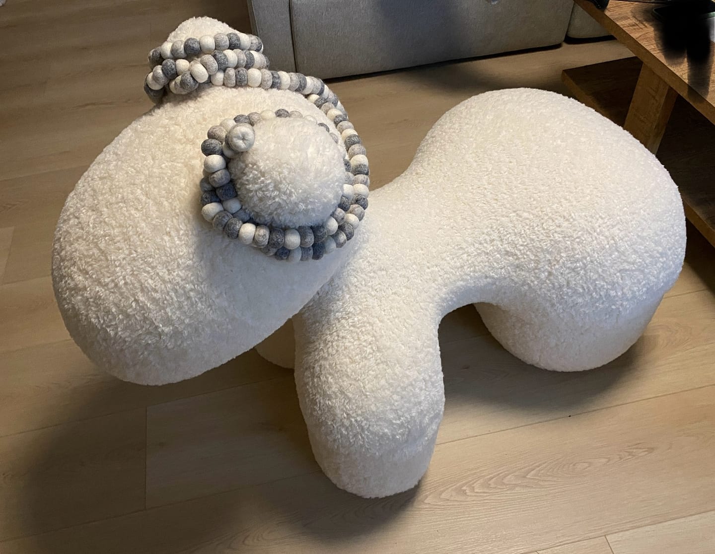 Customer photo review of Ultra Soft Pony Accent Chair