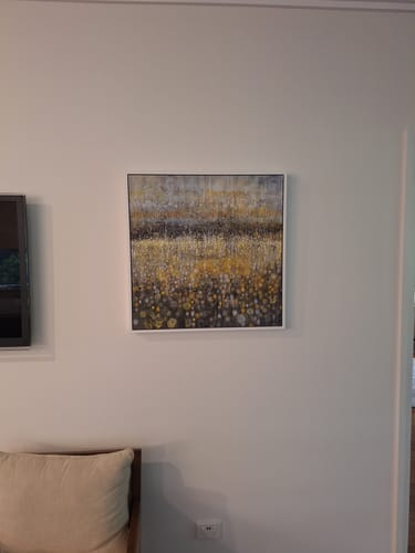 Customer photo review of Rain Abstract II, by Danhui Nai