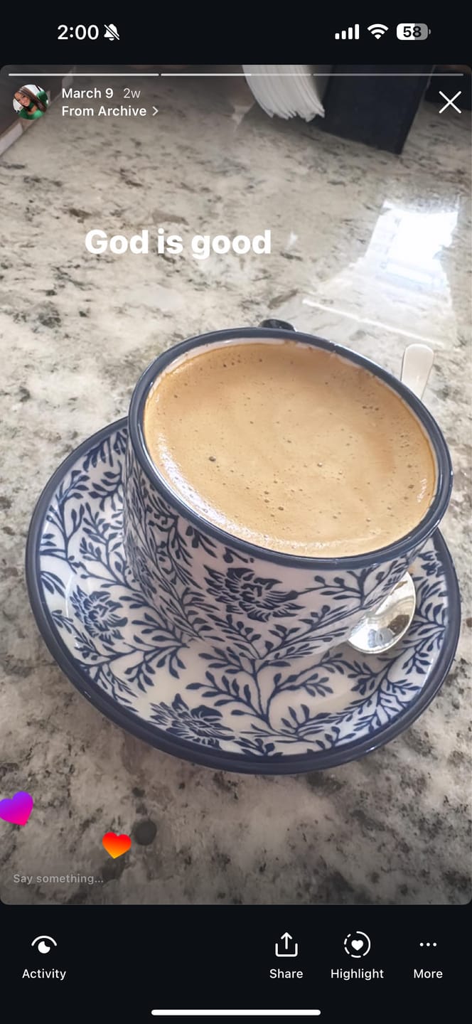 Customer photo review of Holiday Blend