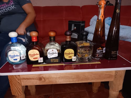 Customer photo review of Don Julio 1942 Rosado Pink Reposado Tequila Bottle (2023 Release)