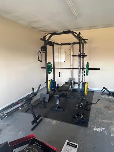 Customer photo review of K6-1.0 Home Gym Package
