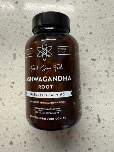 Customer photo review of Organic Ashwagandha Capsules