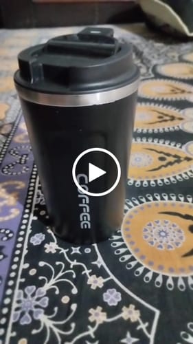 Customer video review of 380ml Vacuum Coffee Mugs