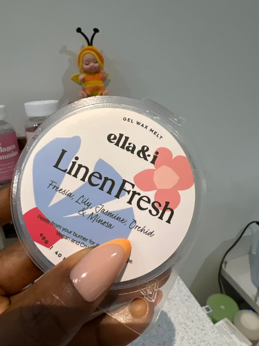 Customer photo review of Linen Fresh Gel Melt