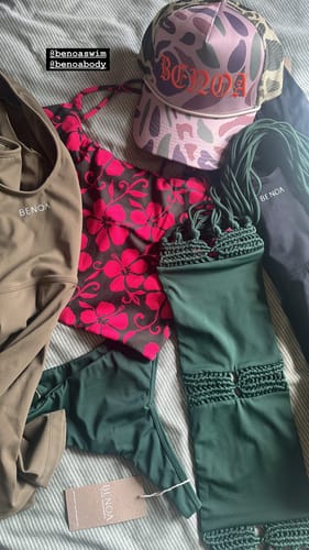 Customer photo review of Cross-Back Active Tank - Pupukea Pink