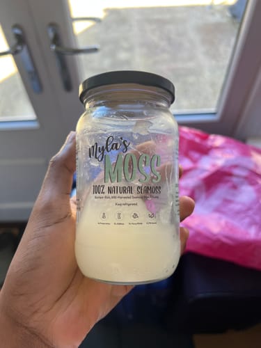 Customer photo review of MYLASMOSS SEAMOSS GEL (340ML)