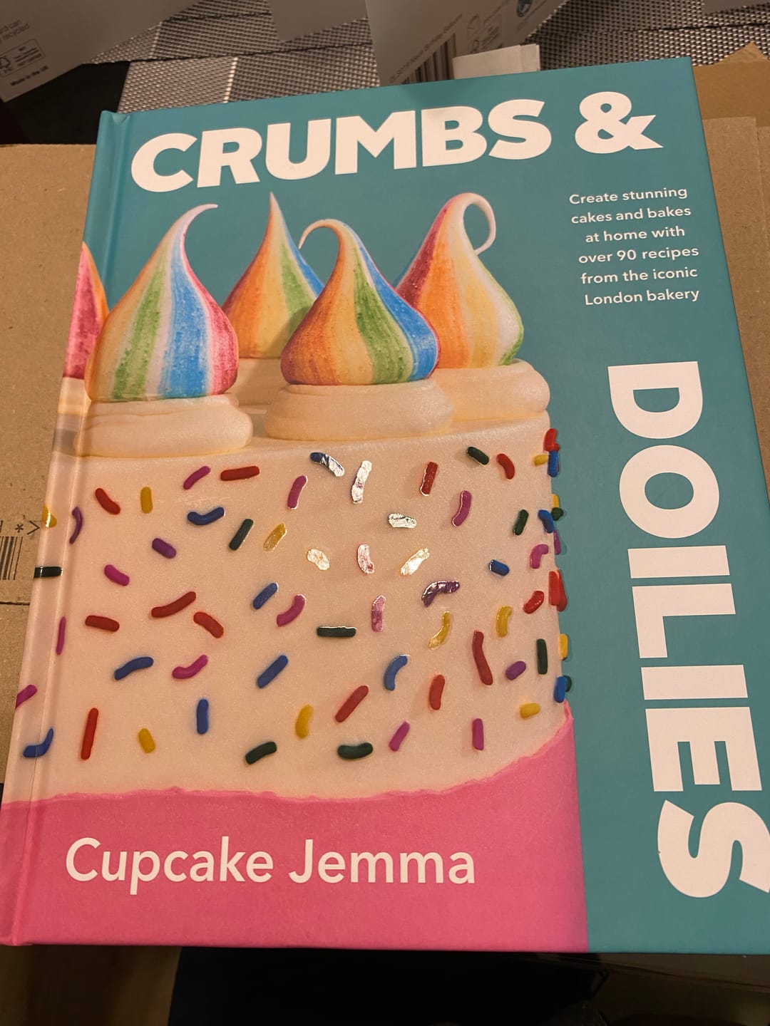 Customer photo review of The Crumbs & Doilies Recipe Book