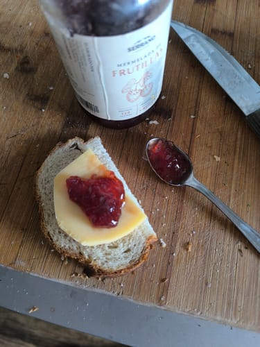 Customer photo review of Dulce de Frutilla, artesanal, fresca, orgánica