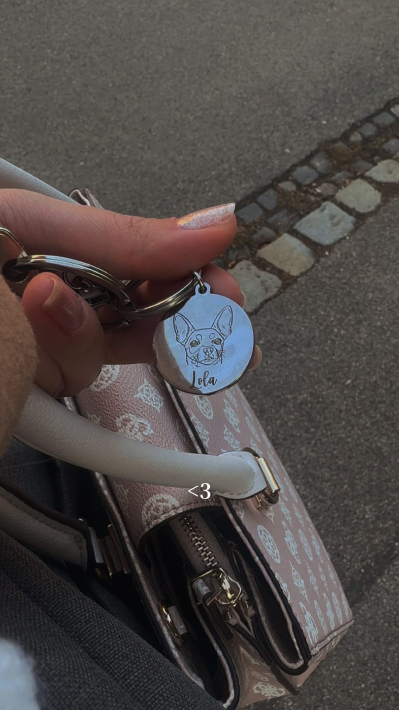 Customer photo review of Rückseitengravur