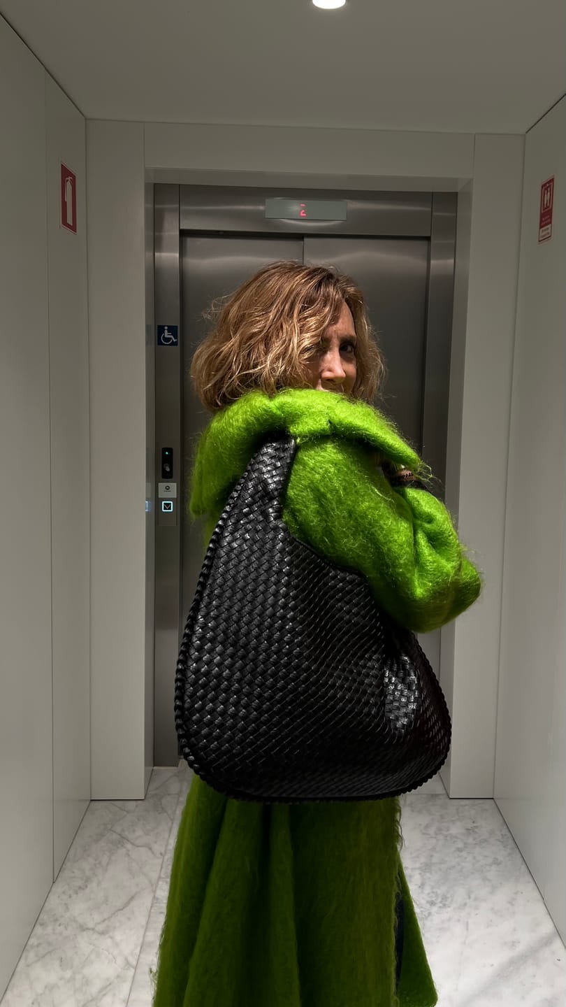 Customer photo review of Woven Bag XL