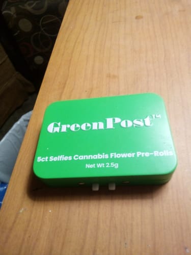 Customer photo review of THCA Selfies Pre-Rolls - Lime Slurps (Sativa)