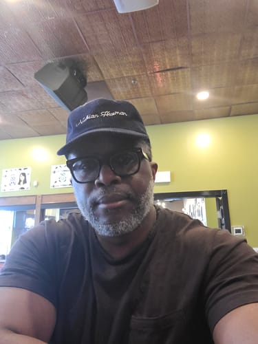 Customer photo review of The Icon Corduroy Dad Hat