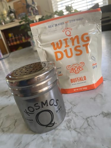 Customer photo review of Stainless Steel Wing Dust Shaker