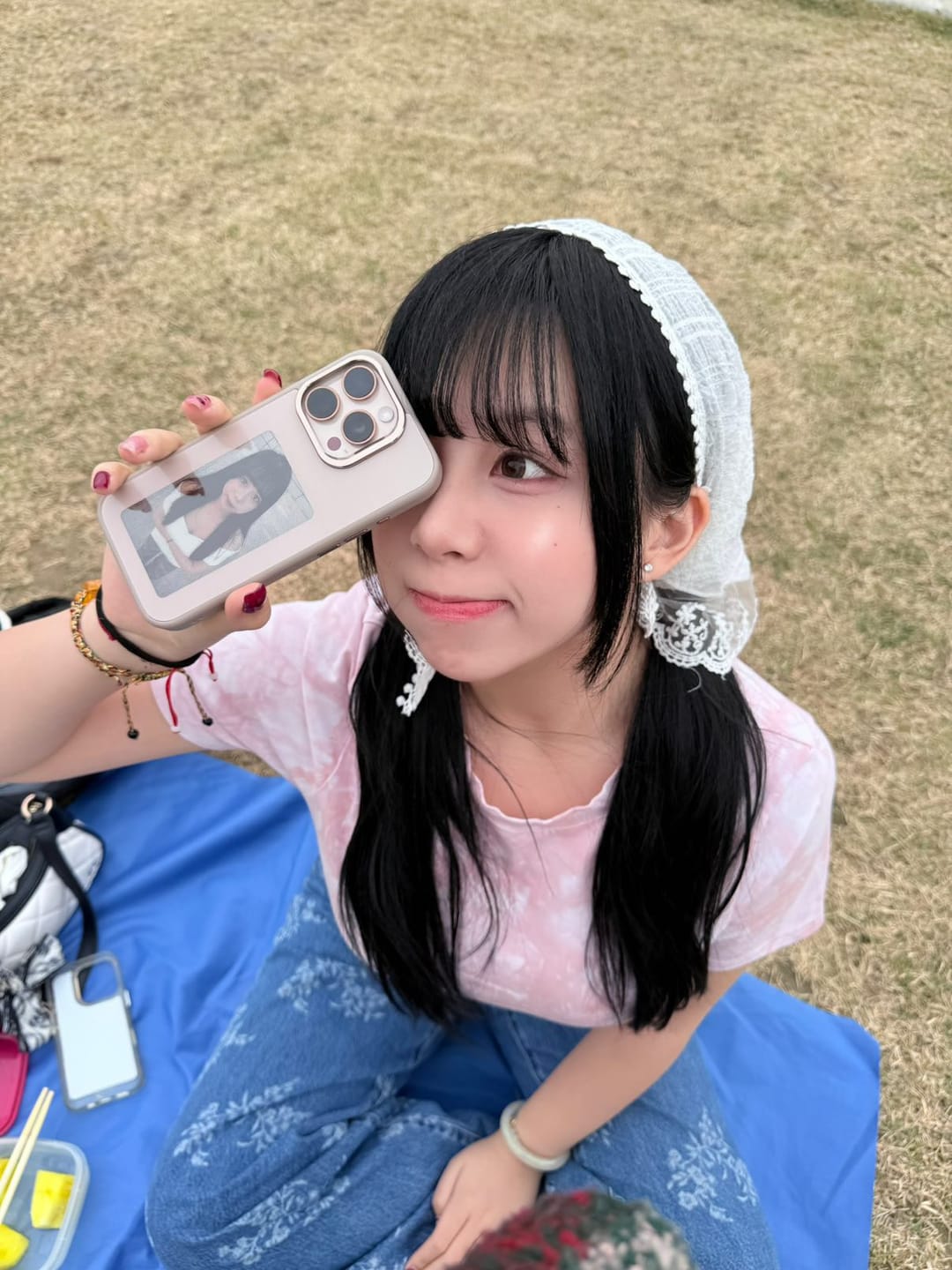 Customer photo review of iPhone 14 DIY-Anytime Case with Ring Stand