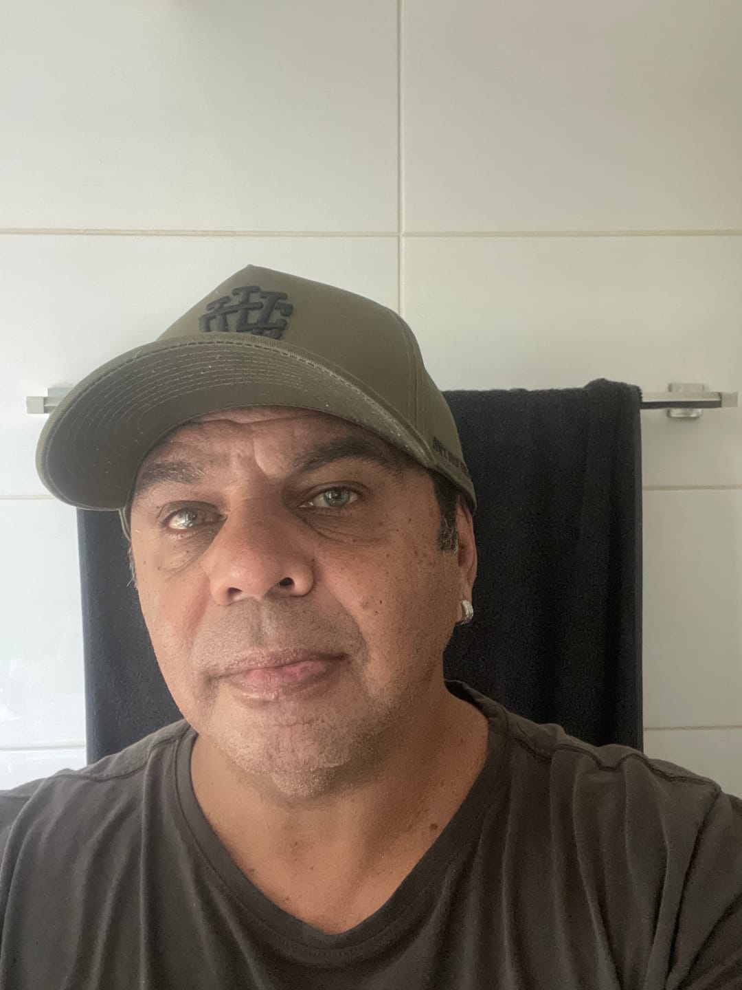 Customer photo review of LVCO "Khaki Green/Black" A-Frame Snapback