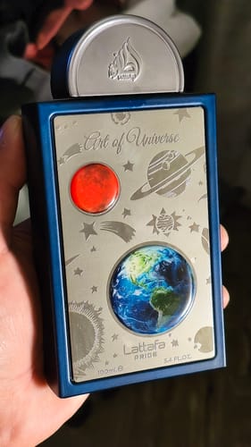 Customer photo review of Perfume Lattafa Art Of Universe 100ml EDP
