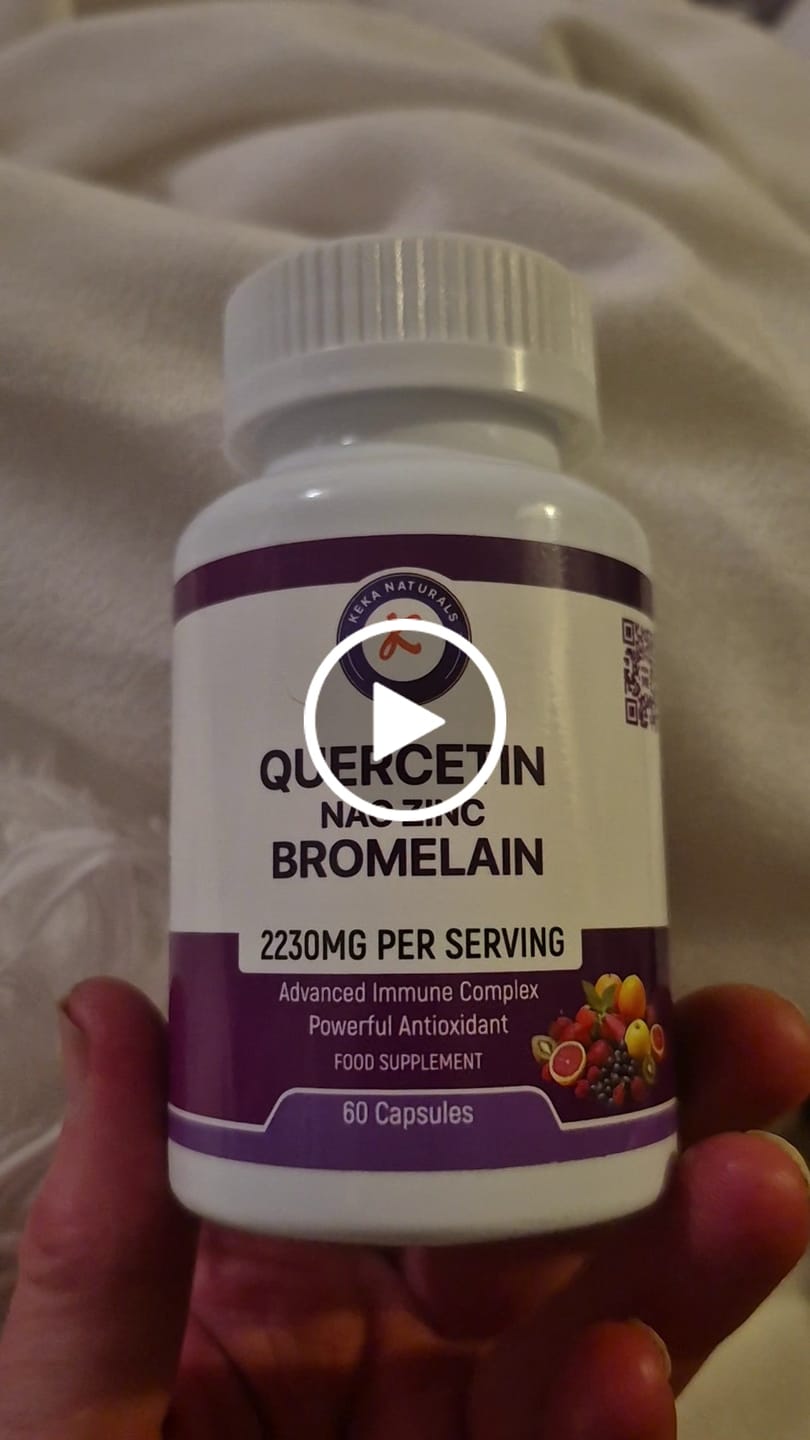 Customer video review of Quercetin Complex 2230mg