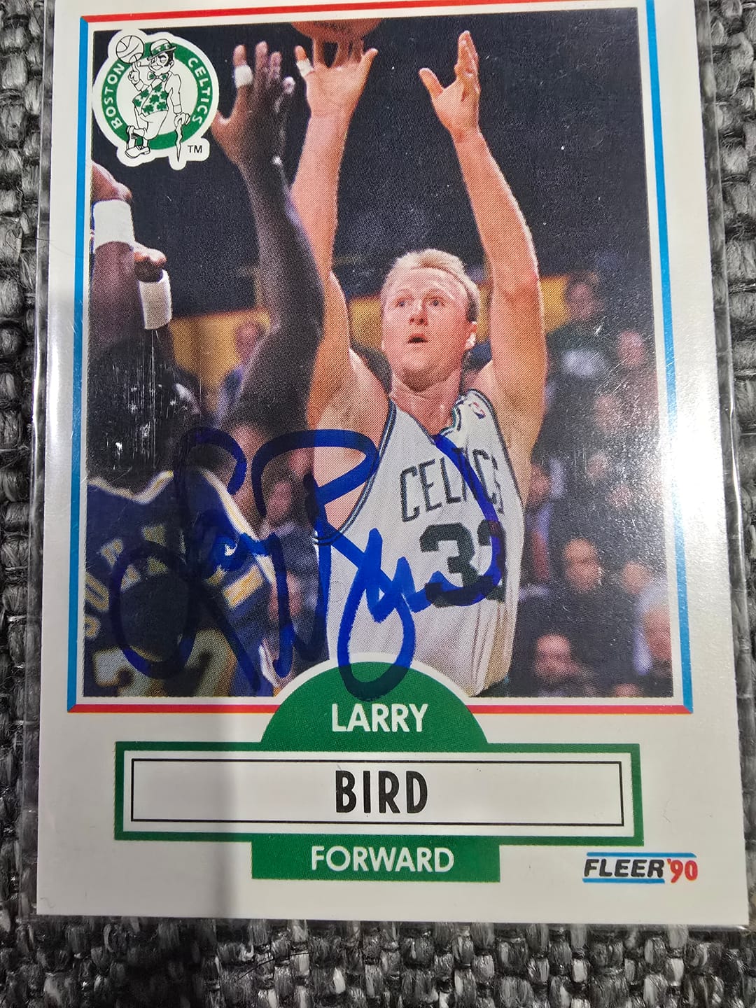 Customer photo review of Larry Bird Autograph Signing