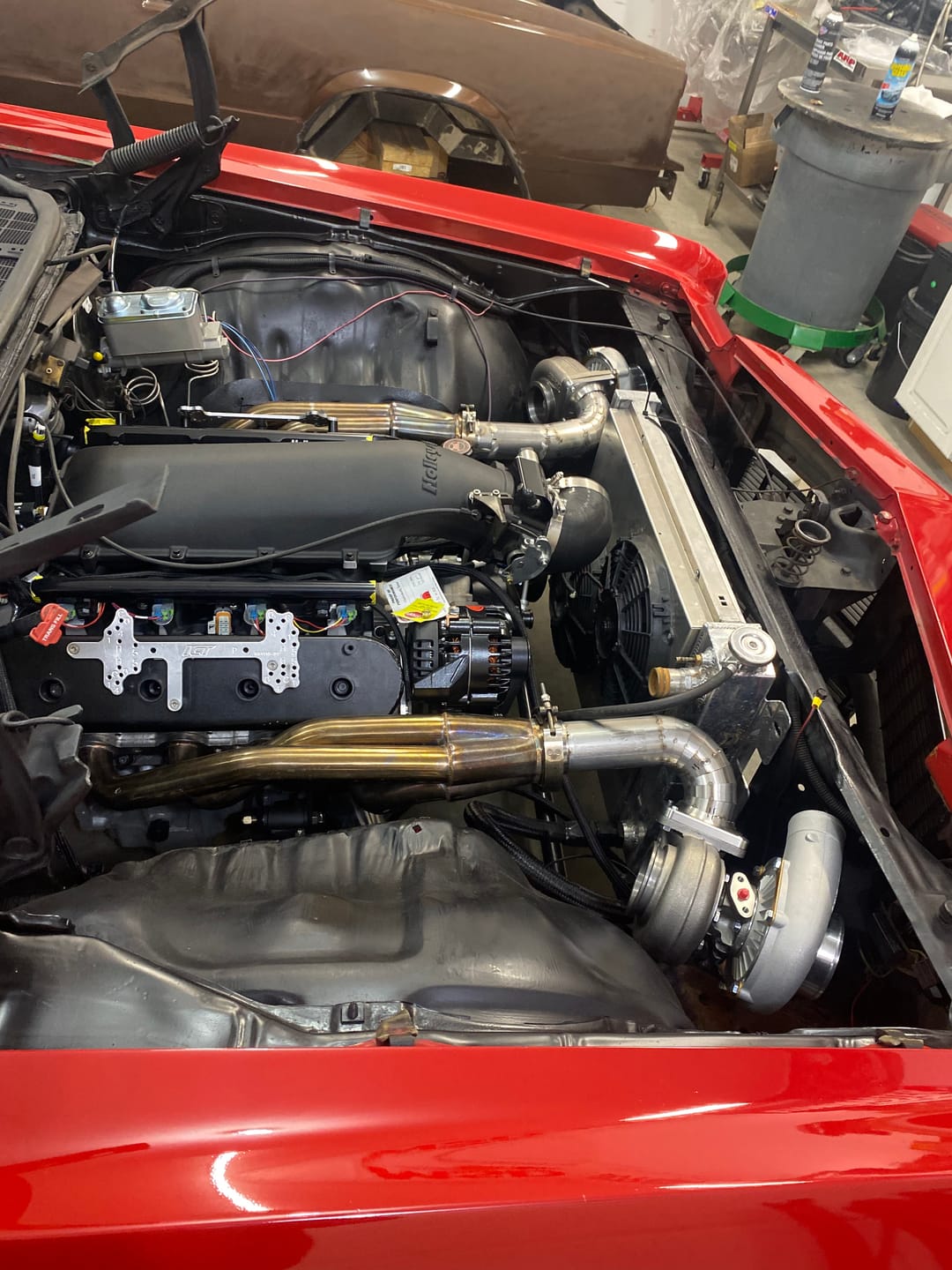 Customer photo review of Motion Raceworks GOLD Billet LS Valve Covers