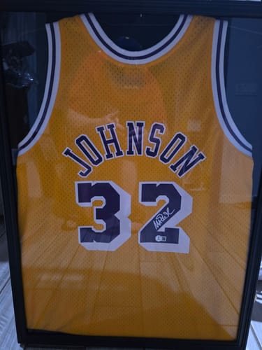 Customer photo review of Magic Johnson Autograph Signing