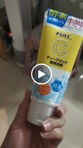 Customer video review of 樂敦 Melano CC 毛孔清潔 深層酵素洗面乳