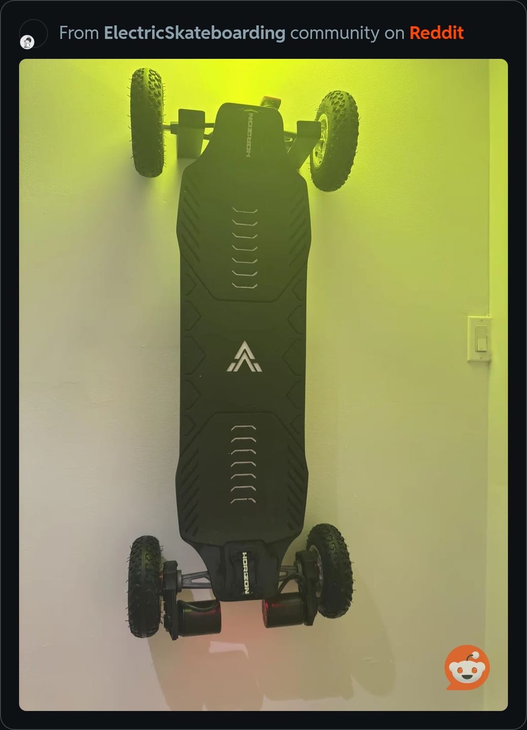 Customer photo review of Acedeck® Horizon Electric Skateboard-Flash Sale