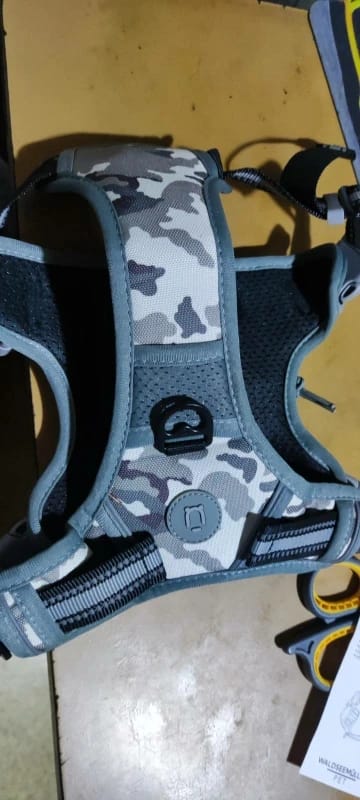 Customer photo review of Tactical Adjustable Breathable Dog Harness for Medium Large Dog