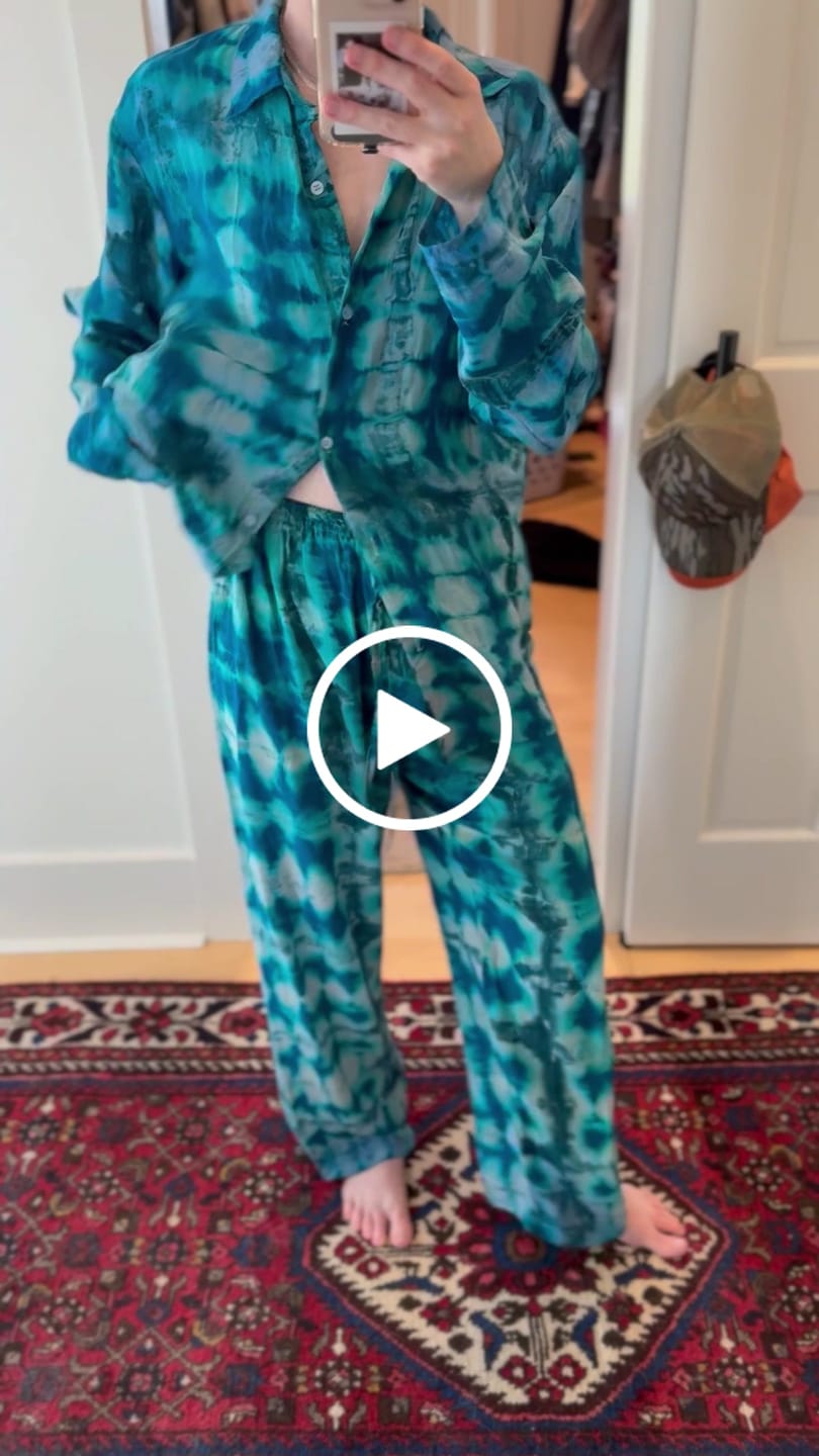 Customer video review of Shibori Silk Set