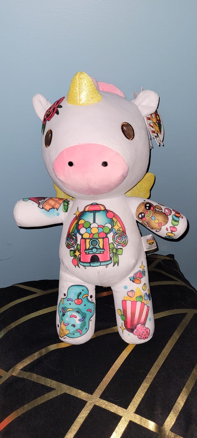 Customer photo review of Candy the Unicorn