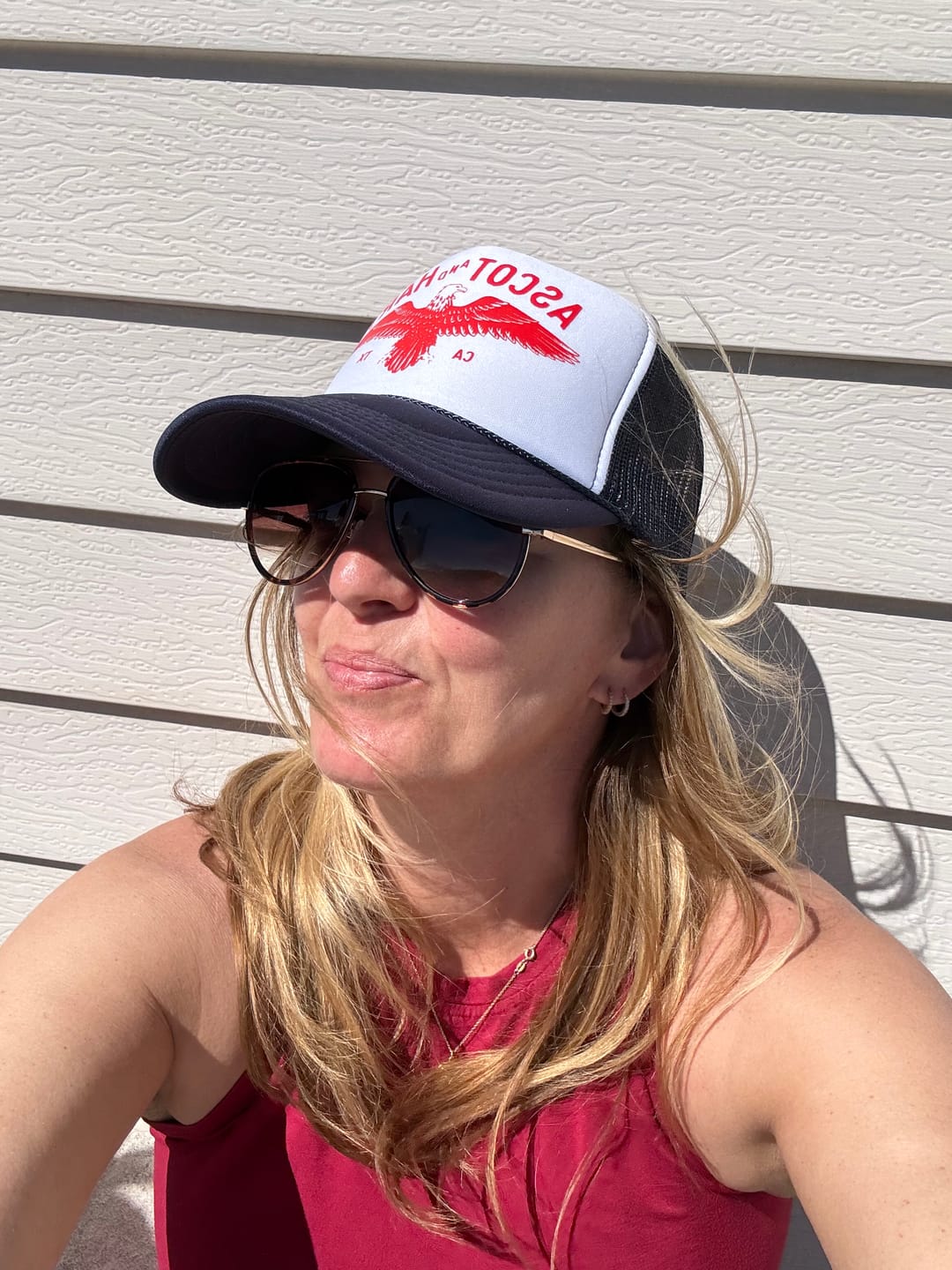 Customer photo review of Ascot + Hart Eagle Trucker