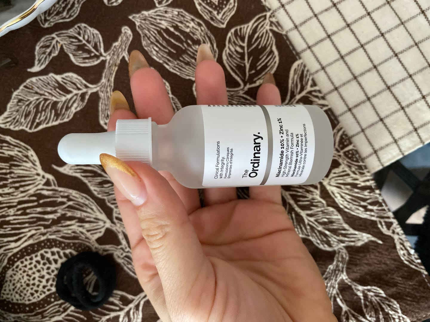 Customer photo review of Niacinamide 10% + Zinc 1% Oil Control Serum