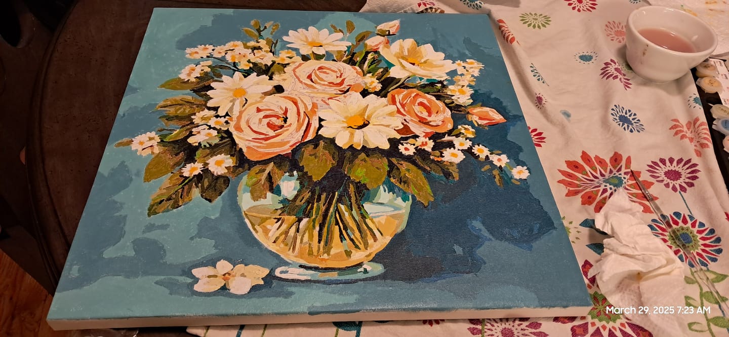 Customer photo review of Floral Still Life
