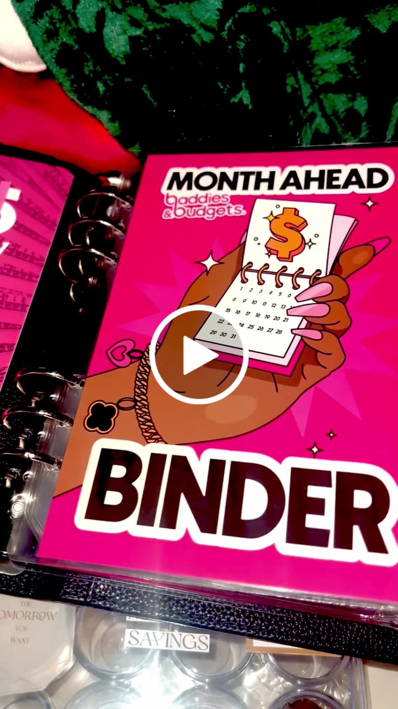 Customer video review of The Month Ahead Binder & Planner Set