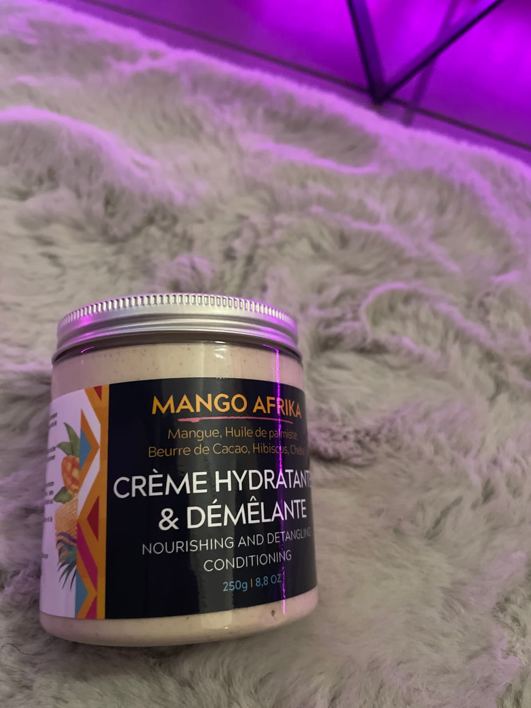 Customer photo review of Crème hydratante et démêlante  2 en 1  - MANGO AFRIKA