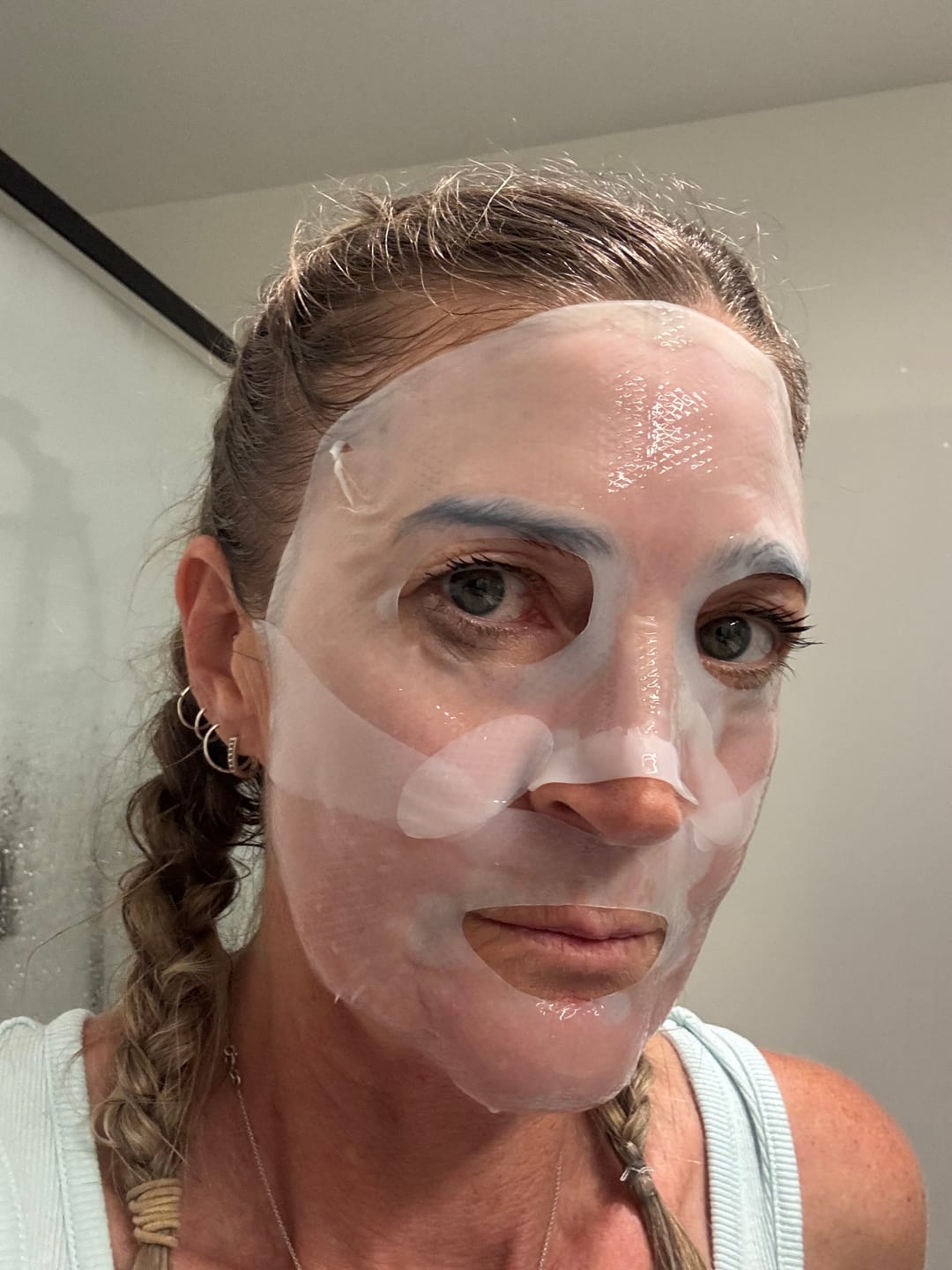 Customer photo review of The Naked Skin Bio-Collagen Mask