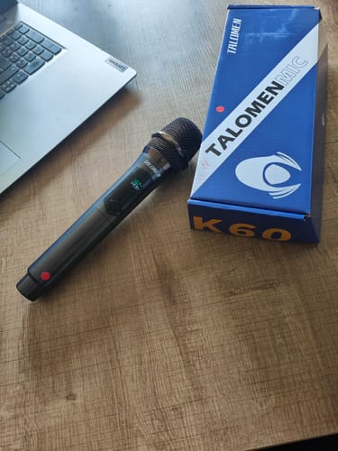 Customer photo review of Talomen K60 | Wireless Handheld Dynamic Microphone