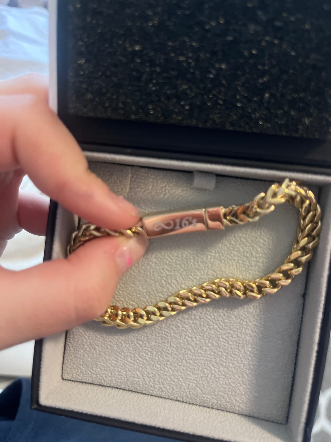 Customer photo review of Franco Link Bracelet | 6MM