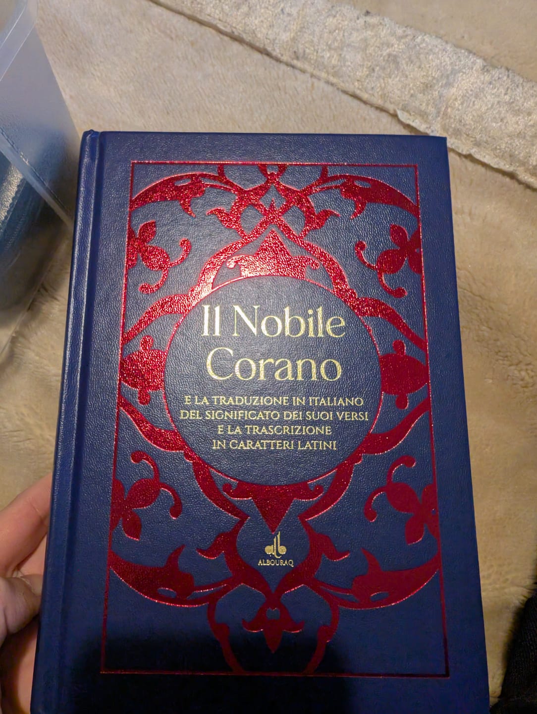 Customer photo review of Corano traslitterato con traduzione in italiano - grande 15×20,5 cm