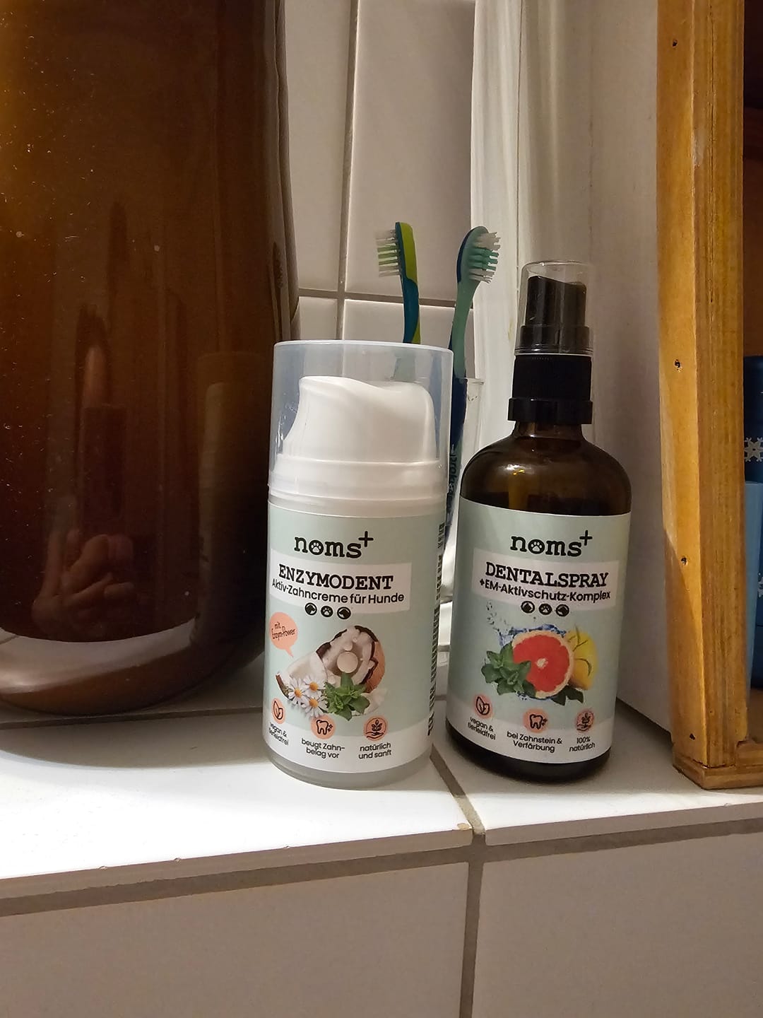 Customer photo review of Enzymodent: Enzymatische Zahnpasta für Hunde mit natürlicher Pflege- und Präventionsformel
