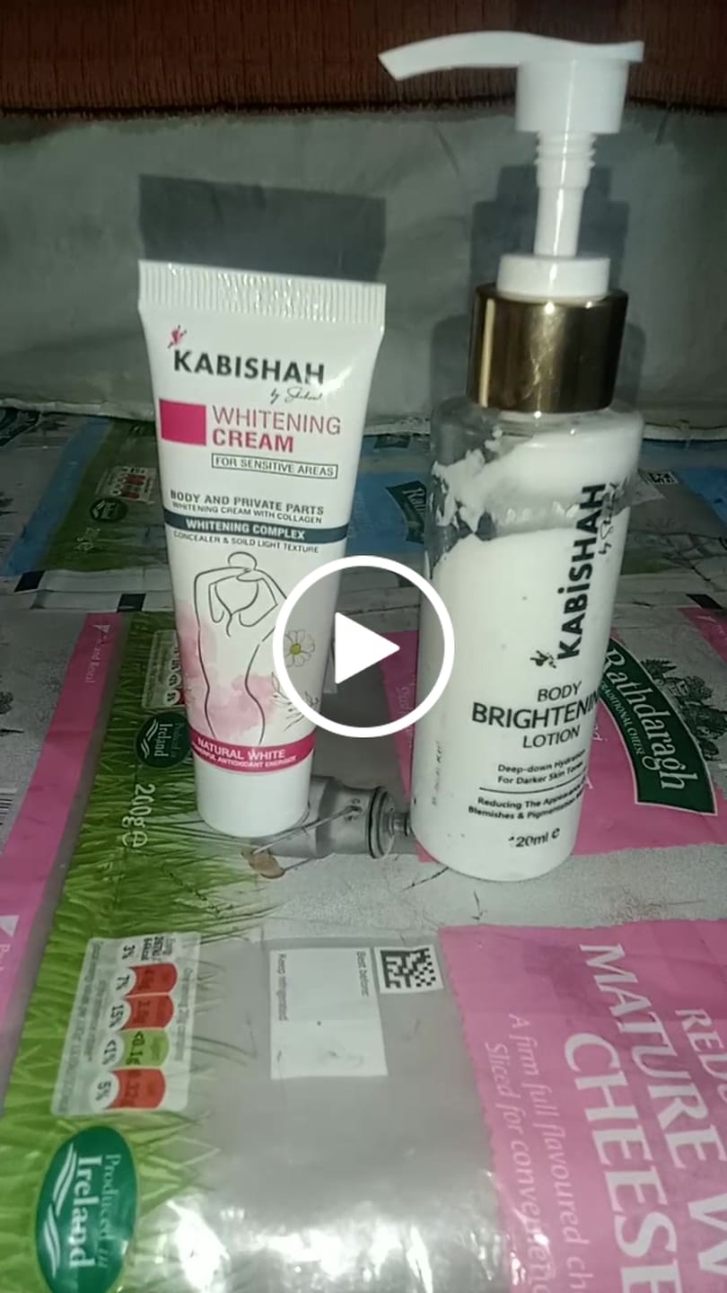 Customer video review of Body Brilliance - Whitening Bundle: Cream & Lotion Duo