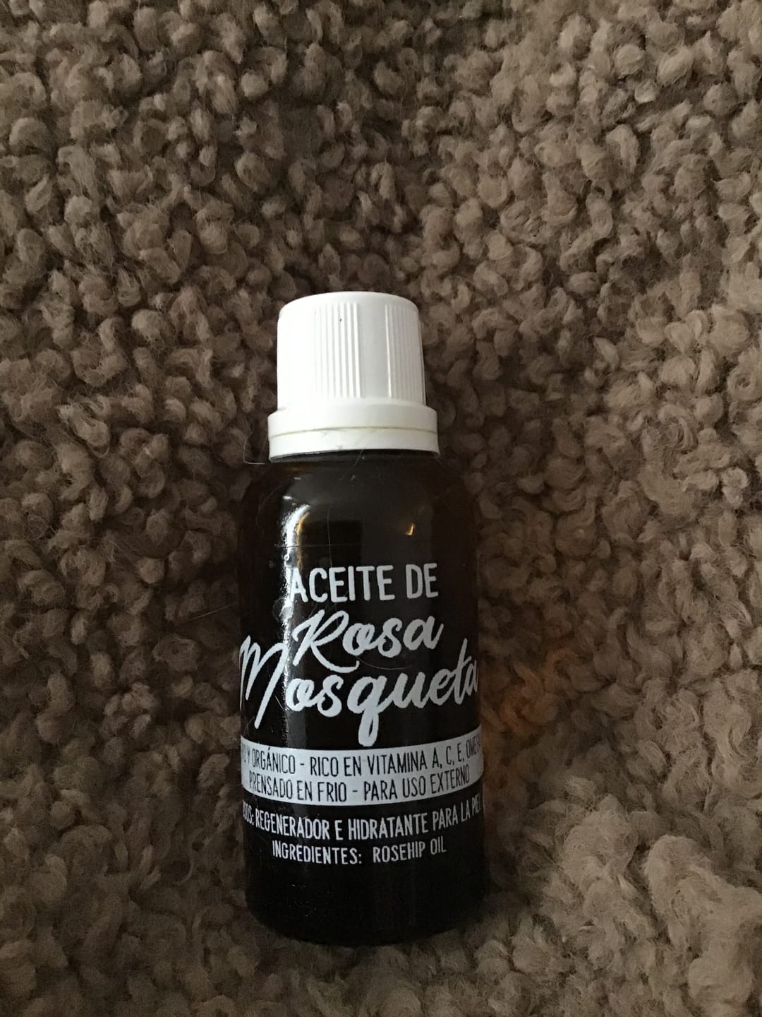 Customer photo review of Aceite de Rosa Mosqueta