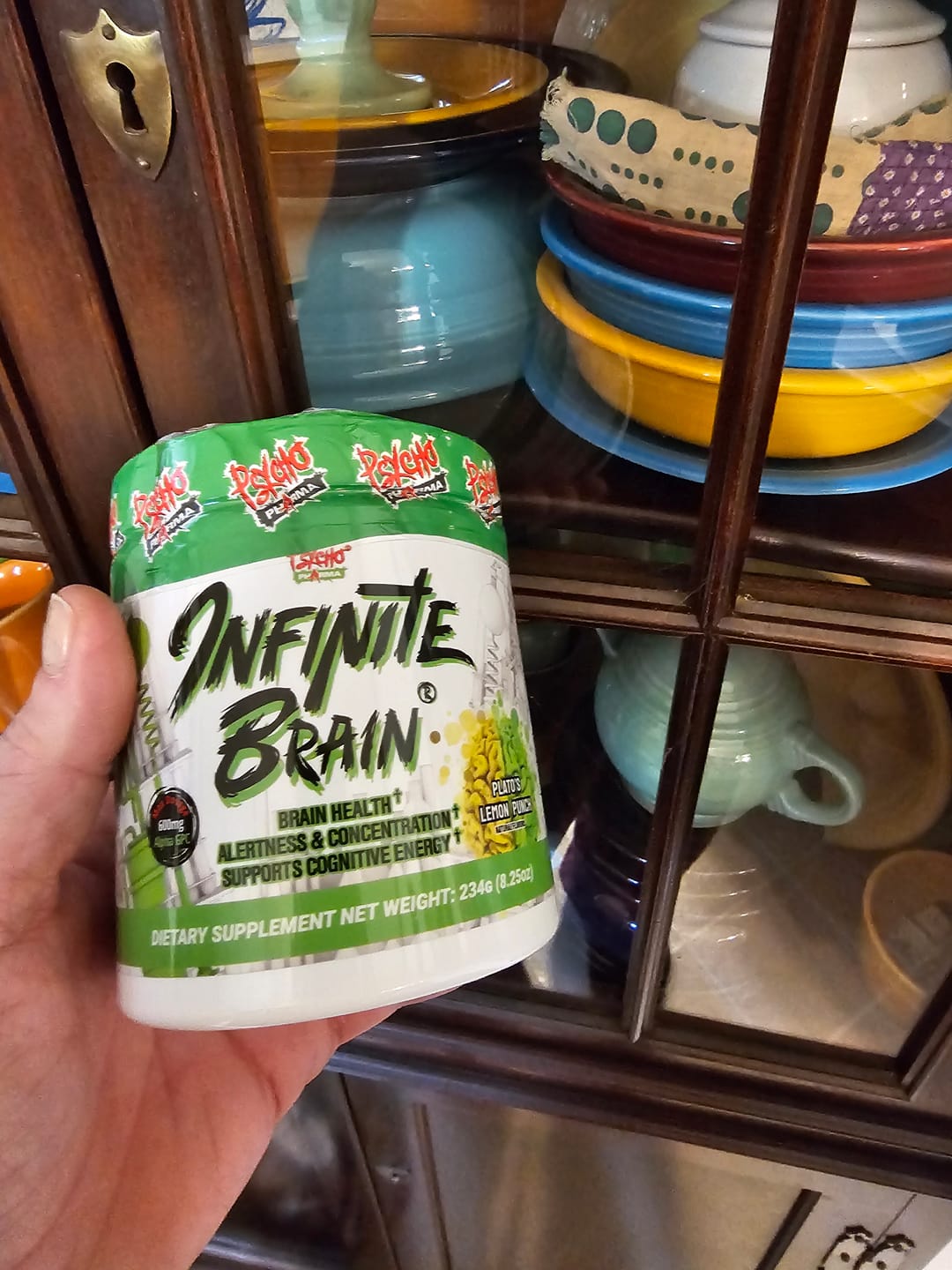 Customer photo review of Infinite Brain