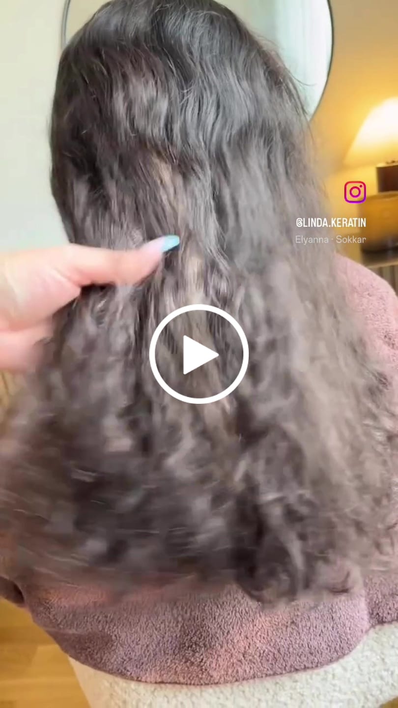 Customer video review of Ana Paula Carvalho Liso Lambido Hair Realignment Progressive Brush Volume Reducer 1L