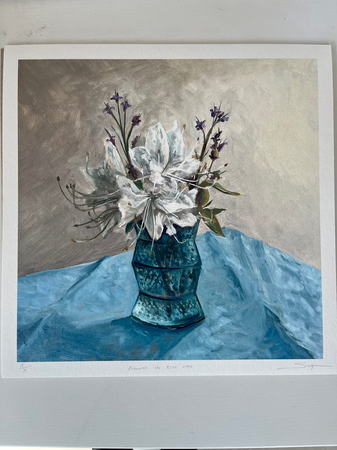 Customer photo review of Square Giclée Art Print