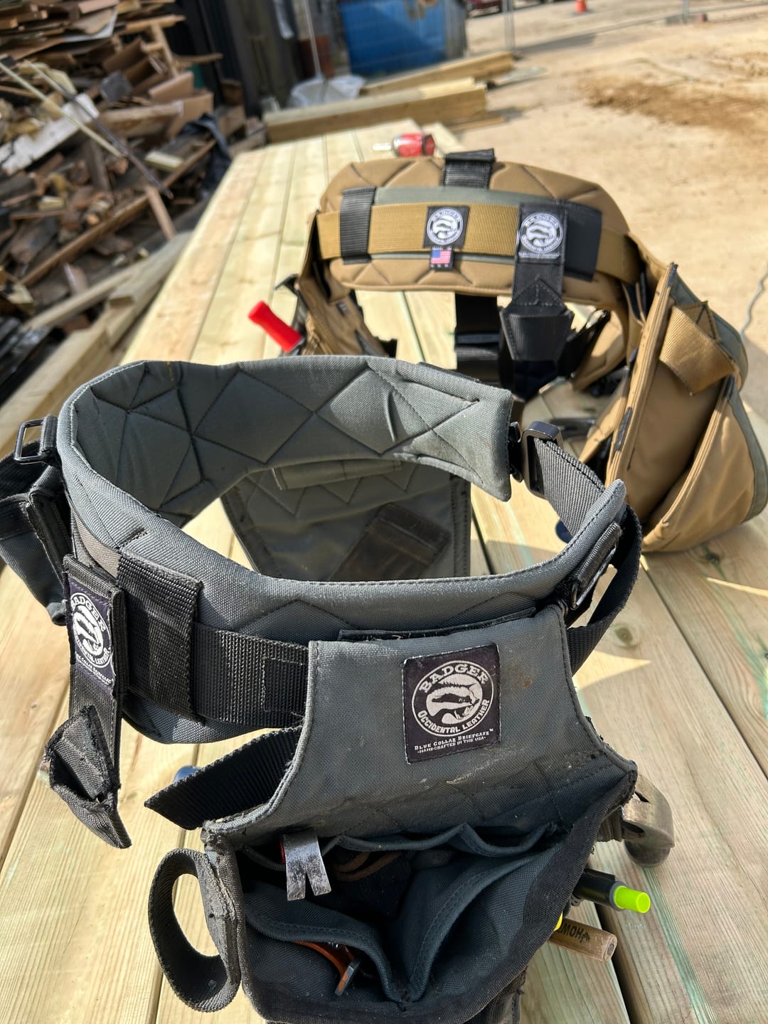 Customer photo review of Badger Toolbelts | Trimmer Carpenter Set